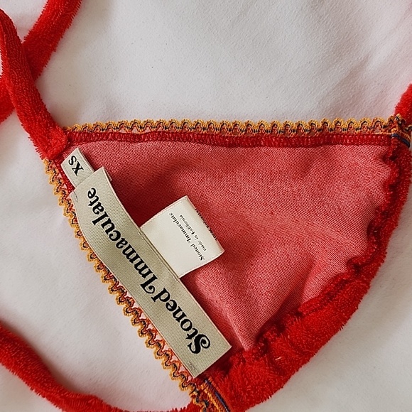 NWOT Stoned Immaculate kimi swim bikini top - Picture 4 of 6